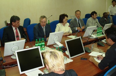 Пресс-конференция в Доме Правительства Республики Саха (Якутия)